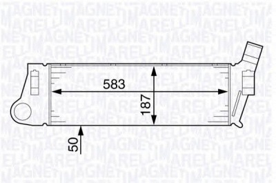 MAGNETI MARELLI 351319201850 -  Интеркулер